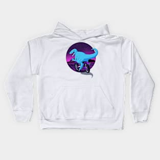 Dirtbike Dino Kids Hoodie